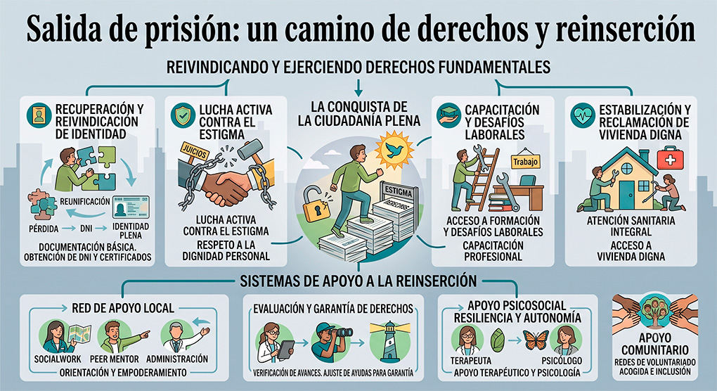 Salida de prisión vs derechos