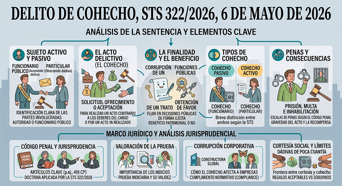 Delito de Cohecho, STS 322/2026, 6 de Mayo de 2026
